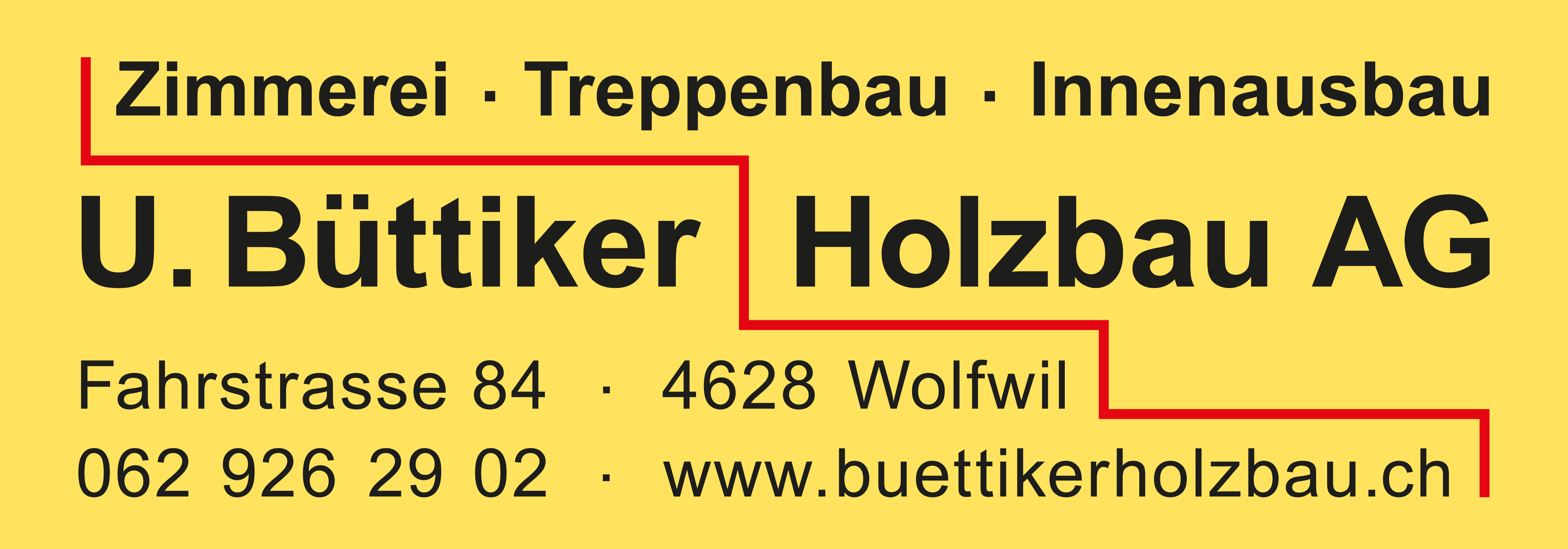 Logo U. Büttiker Holzbau AG